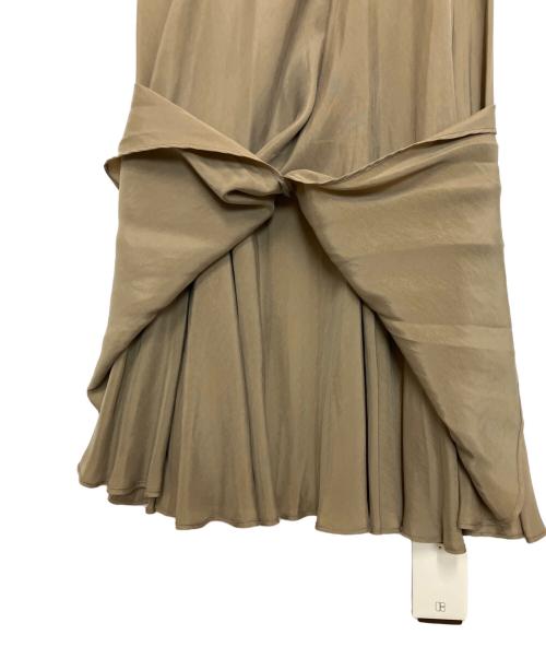 Plage（プラージュ）Plage (プラージュ) Washable Fibril ロングスカート ベージュ サイズ:38 未使用品の古着・服飾アイテム