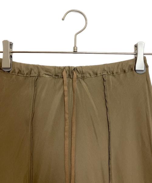 Plage（プラージュ）Plage (プラージュ) Washable Fibril ロングスカート ベージュ サイズ:38 未使用品の古着・服飾アイテム