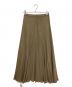 Plage (プラージュ) Washable Fibril ロングスカート ベージュ サイズ:38 未使用品：14000円