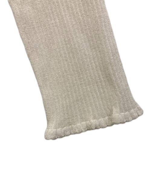 the Barnnet（ザ バーネット）the Barnnet (ザ バーネット) B Hook-Closure Knit Cardigan ホワイト サイズ:FREE 未使用品の古着・服飾アイテム