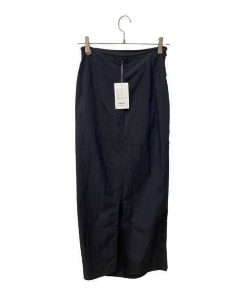 anuke（アンヌーク）anuke (アンヌーク) Tuck Long Skirt ブラック サイズ:38 未使用品の古着・服飾アイテム