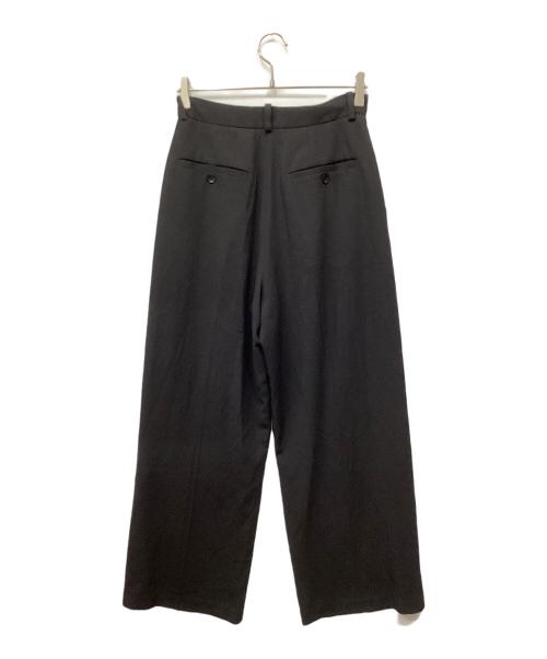 CLANE（クラネ）CLANE (クラネ) 2WAY STRAIGHT TUCK PANTS ブラック サイズ:1の古着・服飾アイテム