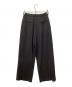CLANE (クラネ) 2WAY STRAIGHT TUCK PANTS ブラック サイズ:1：7000円