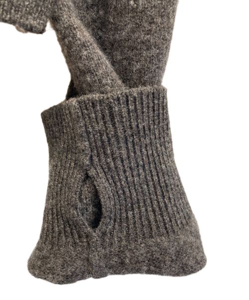 CLANE（クラネ）CLANE (クラネ) ARRANGE KNIT TOPS グレー サイズ:1の古着・服飾アイテム