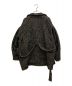 CLANE (クラネ) MIX LOOP TWEED BOX COAT ブラック サイズ:1：10000円