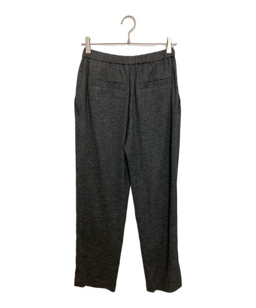 BRUNELLO CUCINELLI（ブルネロクチネリ）BRUNELLO CUCINELLI (ブルネロクチネリ) ストレートレッグ プリーツ トラウザーズ チャコールグレー サイズ:38の古着・服飾アイテム