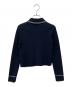 Sandro (サンドロ) ニットジャケット ネイビー：6000円