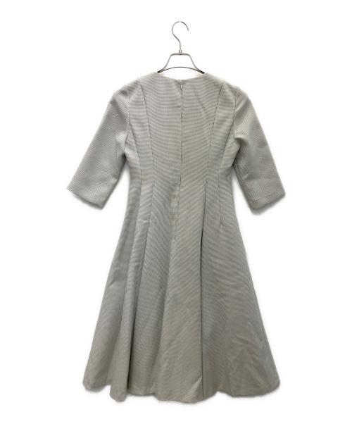 CELFORD（セルフォード）CELFORD (セルフォード) ツイストワンピース アイボリー サイズ:SIZE34の古着・服飾アイテム