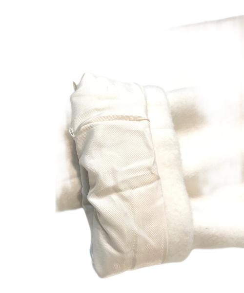 CELFORD（セルフォード）CELFORD (セルフォード) カシミア混ノーカラーコート CWFC235003 ホワイト サイズ:36の古着・服飾アイテム