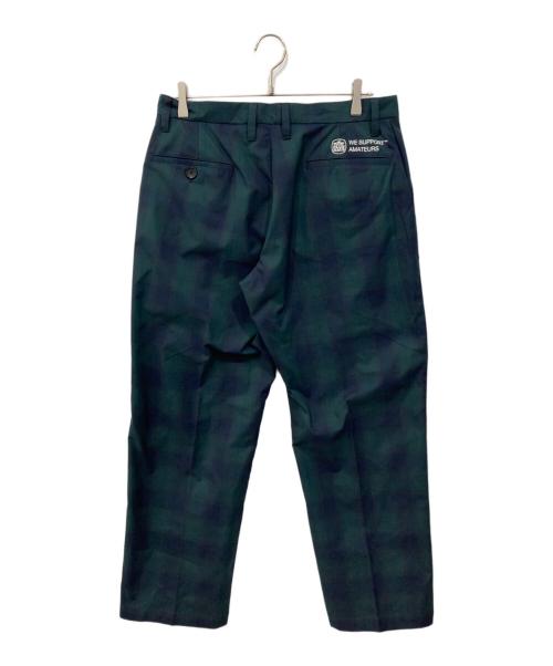 clubhaus（クラブハウス）CLUBHAUS (クラブハウス) Nylon Work Pants - Black Watch グリーン サイズ:Lの古着・服飾アイテム