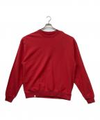 MAGIC STICKマジックスティック）の古着「THE CORE Ideal Crew Sweat/ザコアアイディールクルースウェット」｜レッド