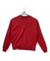 MAGIC STICK（マジックスティック）の古着「THE CORE Ideal Crew Sweat/ザコアアイディールクルースウェット」｜レッド