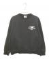 SOUND SHOP balansa（サウウドショップバランサ）の古着「シロ クルーネックスウェット」｜ブラック