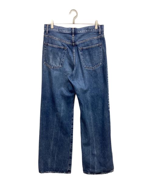 H BEAUTY&YOUTH（エイチ ビューティー&ユース）H BEAUTY&YOUTH (エイチ ビューティー&ユース) H DNM EMTION FLR 5P デニムパンツ インディゴブルー サイズ:Lの古着・服飾アイテム