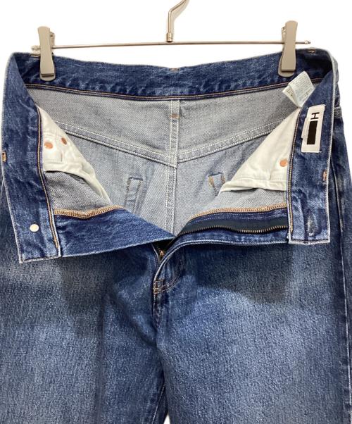 H BEAUTY&YOUTH（エイチ ビューティー&ユース）H BEAUTY&YOUTH (エイチ ビューティー&ユース) H DNM EMTION FLR 5P デニムパンツ インディゴブルー サイズ:Lの古着・服飾アイテム