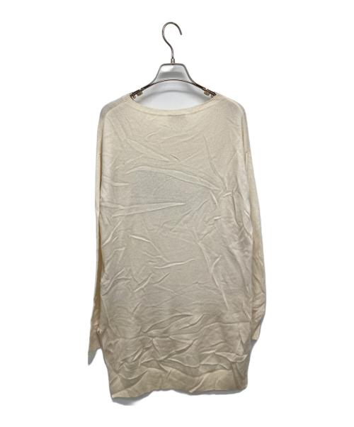 FENDI（フェンディ）FENDI (フェンディ) カシミヤロゴニット アイボリー サイズ:40の古着・服飾アイテム