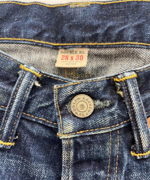 RRL（ダブルアールエル）RRL (ダブルアールエル) セルビッチデニムパンツ インディゴ サイズ:W28×L30の古着・服飾アイテム