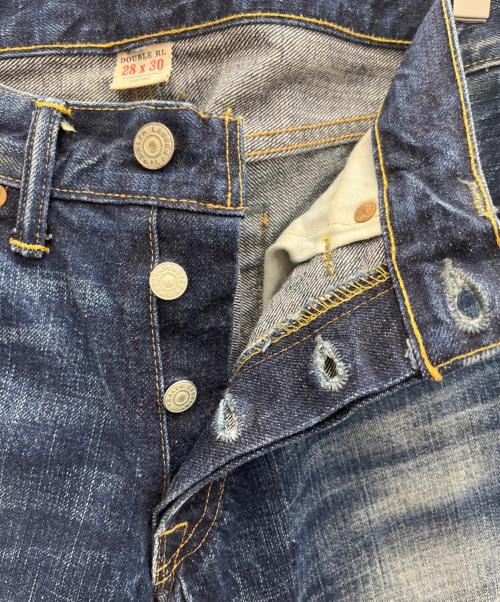 RRL（ダブルアールエル）RRL (ダブルアールエル) セルビッチデニムパンツ インディゴ サイズ:W28×L30の古着・服飾アイテム
