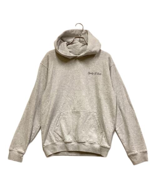Sporty & Rich（スポーティーアンドリッチ）Sporty & Rich (スポーティーアンドリッチ) パーカー グレー サイズ:SIZE Sの古着・服飾アイテム