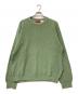 BINGHAMTON（ビンガムトン）の古着「USA製古着ローゲージコットンニット」｜グリーン
