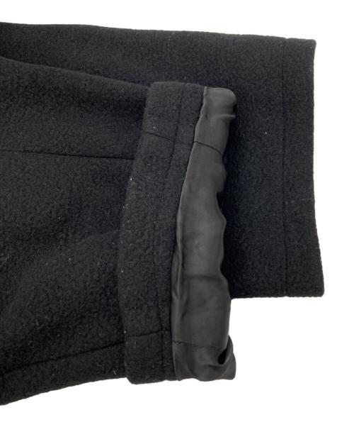 DELUXE（デラックス）DELUXE (デラックス) カシミヤ混ウールコート ブラック サイズ:Mの古着・服飾アイテム