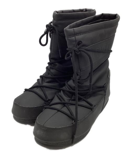 MOON BOOT（ムーンブーツ）MOON BOOT (ムーンブーツ) MID RUBBER WP ブラック サイズ:US8.5の古着・服飾アイテム