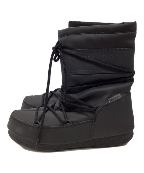 MOON BOOT（ムーンブーツ）MOON BOOT (ムーンブーツ) MID RUBBER WP ブラック サイズ:US8.5の古着・服飾アイテム