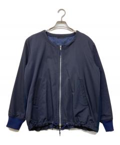 中古・古着通販】KEBOZ (ケボズ) SATIN STADIUM JACKET【ORANGE