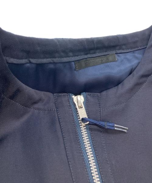 DISCOVERED（ディスカバード）DISCOVERED (ディスカバード) BACK KNIT BLOUSON(バック ニット ブルゾン) ネイビー サイズ:１の古着・服飾アイテム