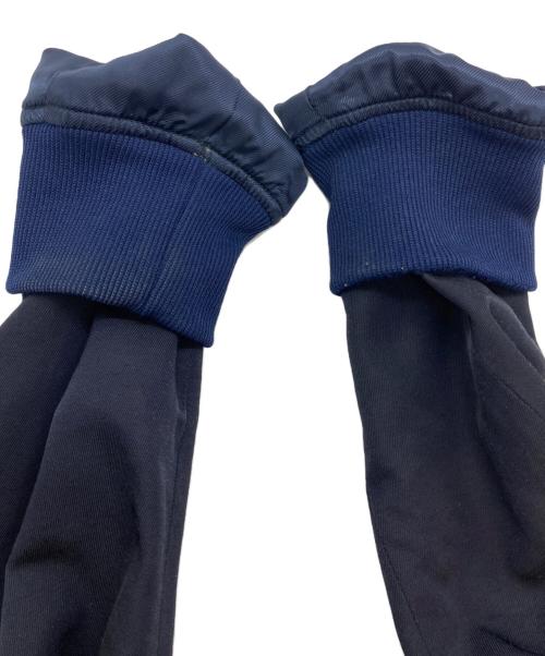 DISCOVERED（ディスカバード）DISCOVERED (ディスカバード) BACK KNIT BLOUSON(バック ニット ブルゾン) ネイビー サイズ:１の古着・服飾アイテム