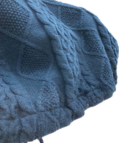 DISCOVERED（ディスカバード）DISCOVERED (ディスカバード) BACK KNIT BLOUSON(バック ニット ブルゾン) ネイビー サイズ:１の古着・服飾アイテム