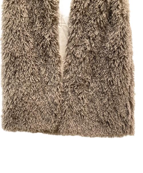 JOURNAL STANDARD（ジャーナルスタンダード）JOURNAL STANDARD (ジャーナルスタンダード) エコファーベスト ブラウン サイズ:FREEの古着・服飾アイテム