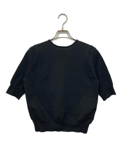BALLSEY（ボールジィ）BALLSEY (ボールジィ) バックパールボタン2wayプルオーバー ブラック サイズ:S 未使用品の古着・服飾アイテム