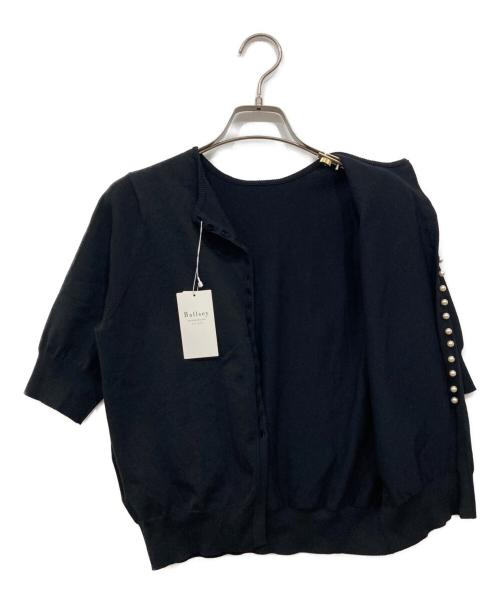 BALLSEY（ボールジィ）BALLSEY (ボールジィ) バックパールボタン2wayプルオーバー ブラック サイズ:S 未使用品の古着・服飾アイテム