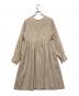 La TOTALITE (ラ ト―タリテ) ジャガードミニワンピース ベージュ サイズ:SIZE Free：7000円