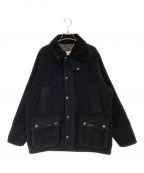 Barbour×Noahバブアー×ノア）の古着「Wool Teddy Bedale Jacket」｜ブラック