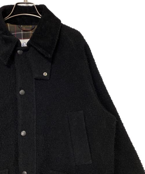 Barbour（バブアー）Barbour (バブアー) Noah (ノア) Wool Teddy Bedale Jacket ブラック サイズ:Mの古着・服飾アイテム