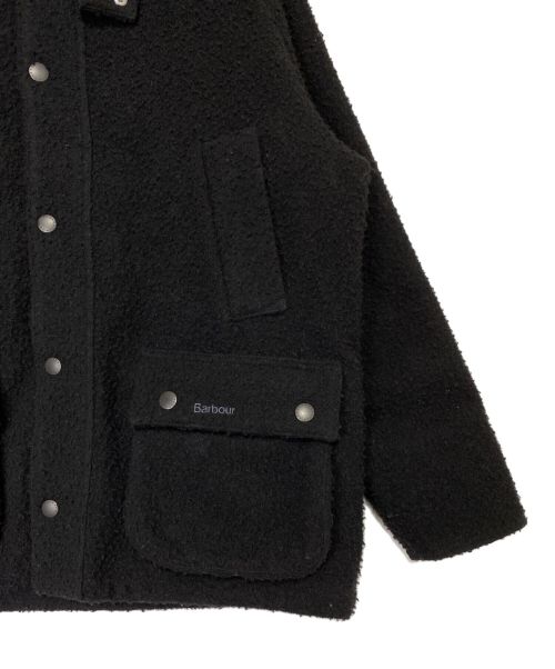 Barbour（バブアー）Barbour (バブアー) Noah (ノア) Wool Teddy Bedale Jacket ブラック サイズ:Mの古着・服飾アイテム