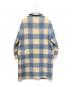 ISABEL MARANT (イザベルマラン) Kelyan Checked Single-breasted Coat MA0984-21A008H  ブルー×アイボリー サイズ:48：28000円