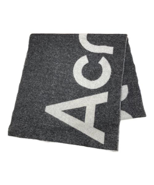 Acne studios（アクネ ストゥディオス）ACNE STUDIOS (アクネ ストゥディオス) ロゴジャカードスカーフの古着・服飾アイテム