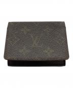 LOUIS VUITTONルイ ヴィトン）の古着「カードケース モノグラム」｜ブラウン