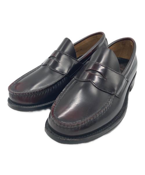 SHETLAND FOX（シェットランドフォックス）SHETLAND FOX (シェットランドフォックス) コインローファー ブラウン サイズ:5　1/2の古着・服飾アイテム