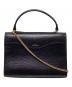 ANYA HINDMARCH（アニヤハインドマーチ）の古着「SMALL POSTBOX BAG」｜ブラック