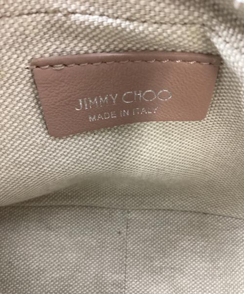 JIMMY CHOO（ジミーチュウ）JIMMY CHOO (ジミーチュウ) スタースタッズポーチ ゴールドの古着・服飾アイテム