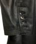 中古・古着 CONVERSE TOKYO (コンバーストウキョウ) SHEEP LEATHER TAILORED JACKET ブラック サイズ:3：15000円