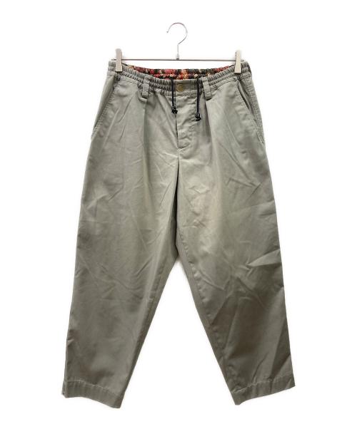 MARNI（マルニ）MARNI (マルニ) ボタンフライコットンイージーパンツ グレー サイズ:44の古着・服飾アイテム