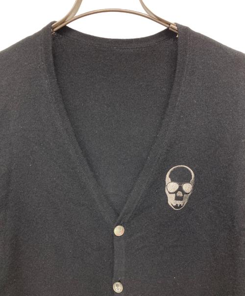 lucien pellat-finet（ルシアン・ペラフィネ）lucien pellat-finet (ルシアン・ペラフィネ) カシミヤカーディガン ブラック サイズ:Lの古着・服飾アイテム