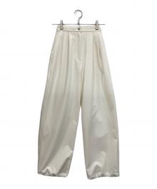 CLANE（クラネ）の古着「2WAY ADJUST RASH GUARD TUCK PANTS」｜ホワイト