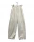 CLANE（クラネ）の古着「2WAY ADJUST RASH GUARD TUCK PANTS」｜ホワイト