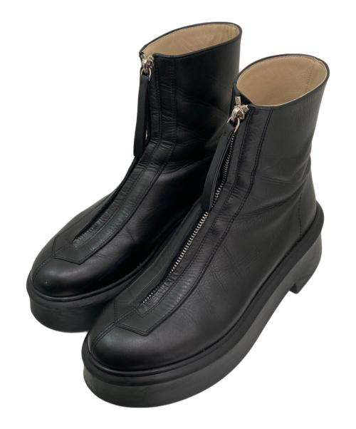 THE ROW（ザ ロウ）THE ROW (ザ ロウ) ZIPPED BOOT 1 ブラック サイズ:36の古着・服飾アイテム